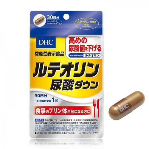 DHC 平衡尿酸膠囊 木犀草素 (30粒/30日份)