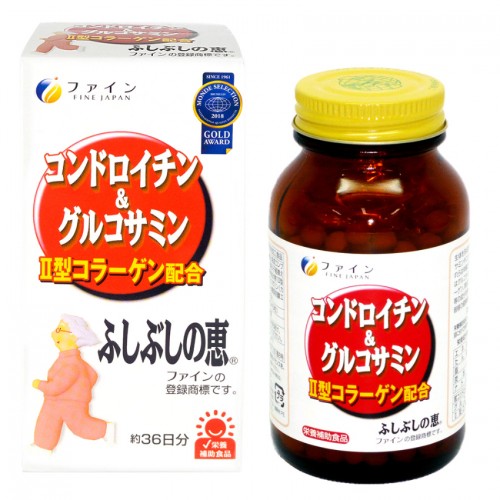 FINE JAPAN  活性關節軟骨素 545粒 36日