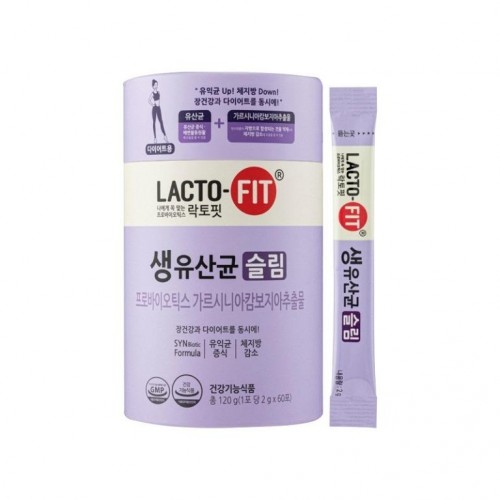 韓國鐘根堂 女性系列 LACTO-FIT 纖體瘦身益生菌 2000mg (2g x 60條）