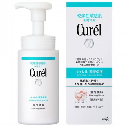 Curel 豐盈泡沫洗面奶 花王珂潤泡泡潔面乳 150ml 