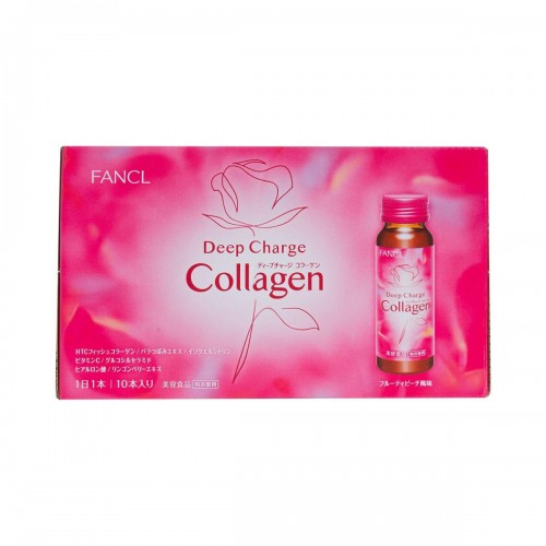 FANCL 美肌膠原蛋白飲料 1盒(10瓶) HTC Deep Charge Collagen